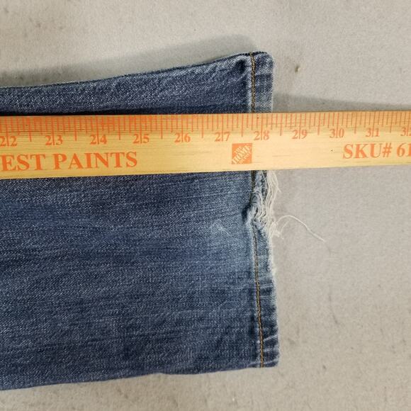 Levi's 515 Jeans women's 10 petite nouveau bootcut blue denim pants retro - Picture 9 of 16